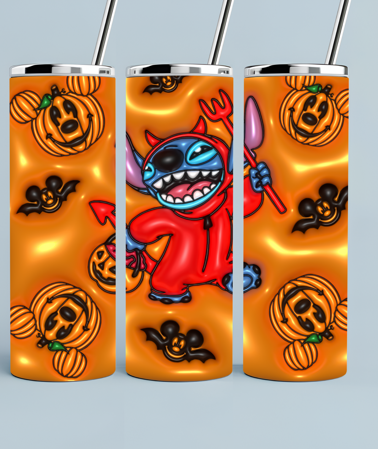 Stitch Red Devil Tumbler