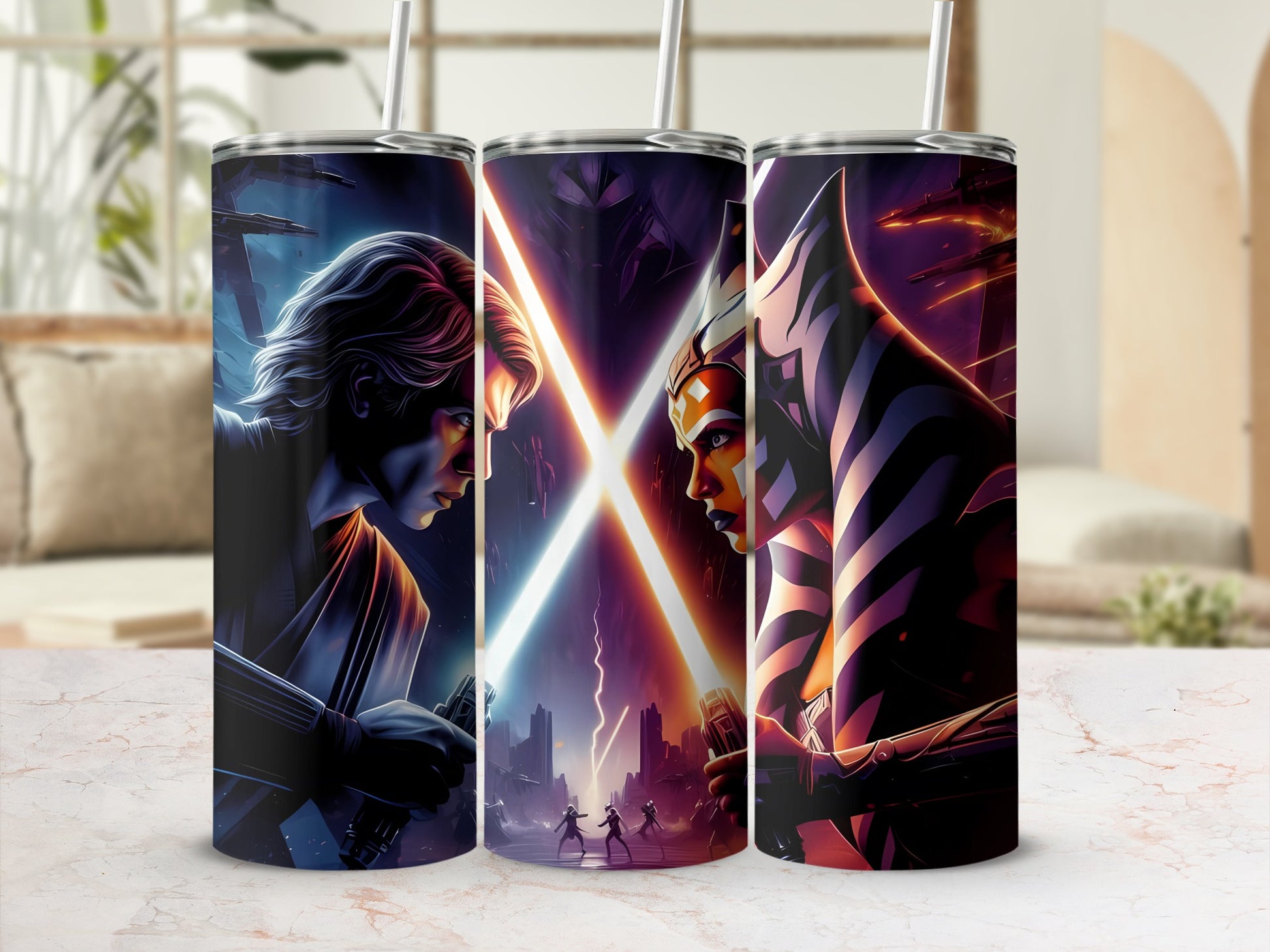 Anakin Ahsoka Lightsaber Confrontation Galactic product type