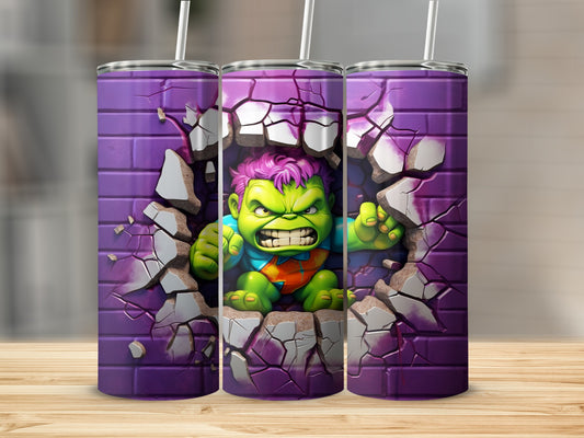 Unique Hulk Shattering Glass Tumbler Decor Product