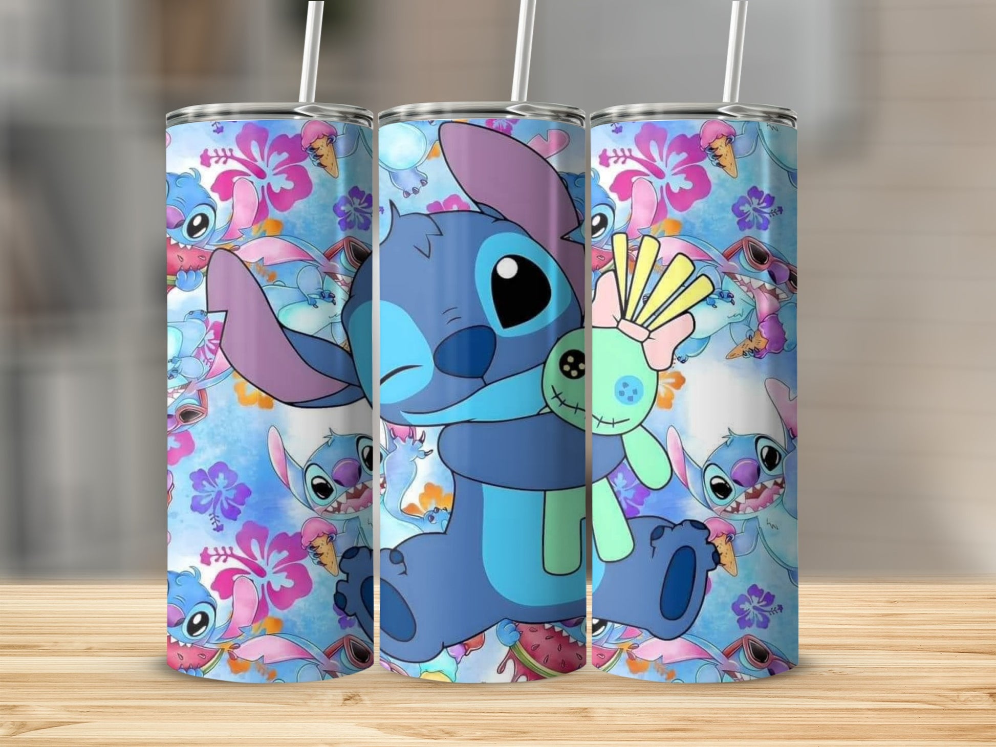 Cute Cartoon Characters Colorful Insulated Tumbler