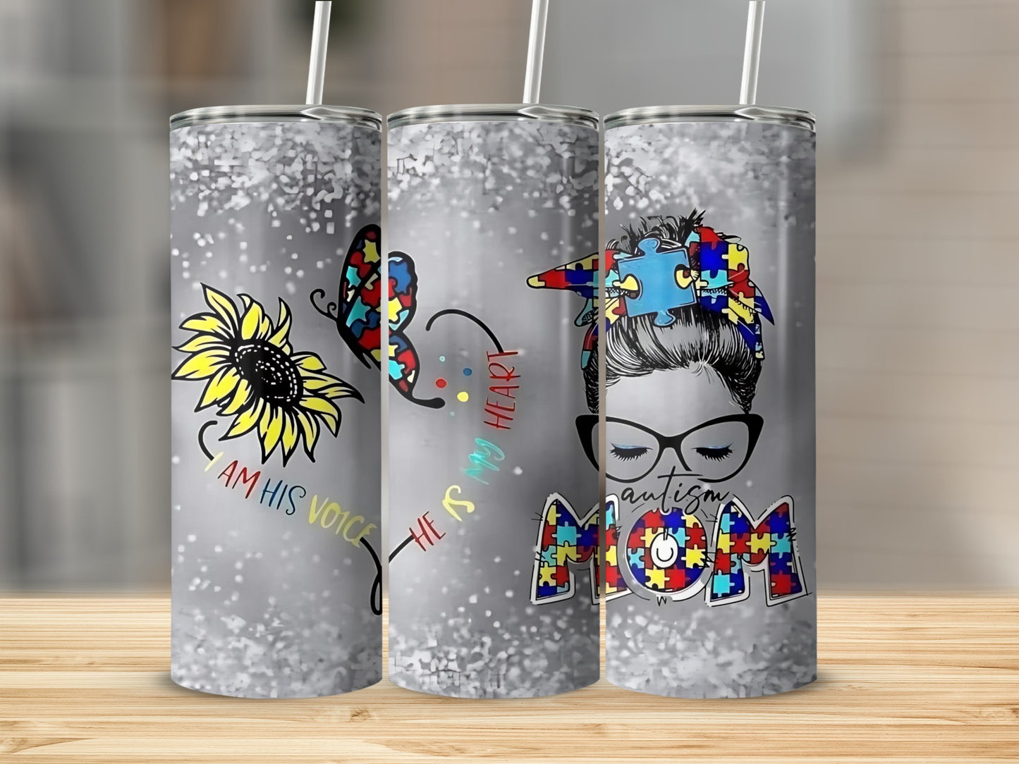 Autism Awareness Tumblers Perfect for Gifts