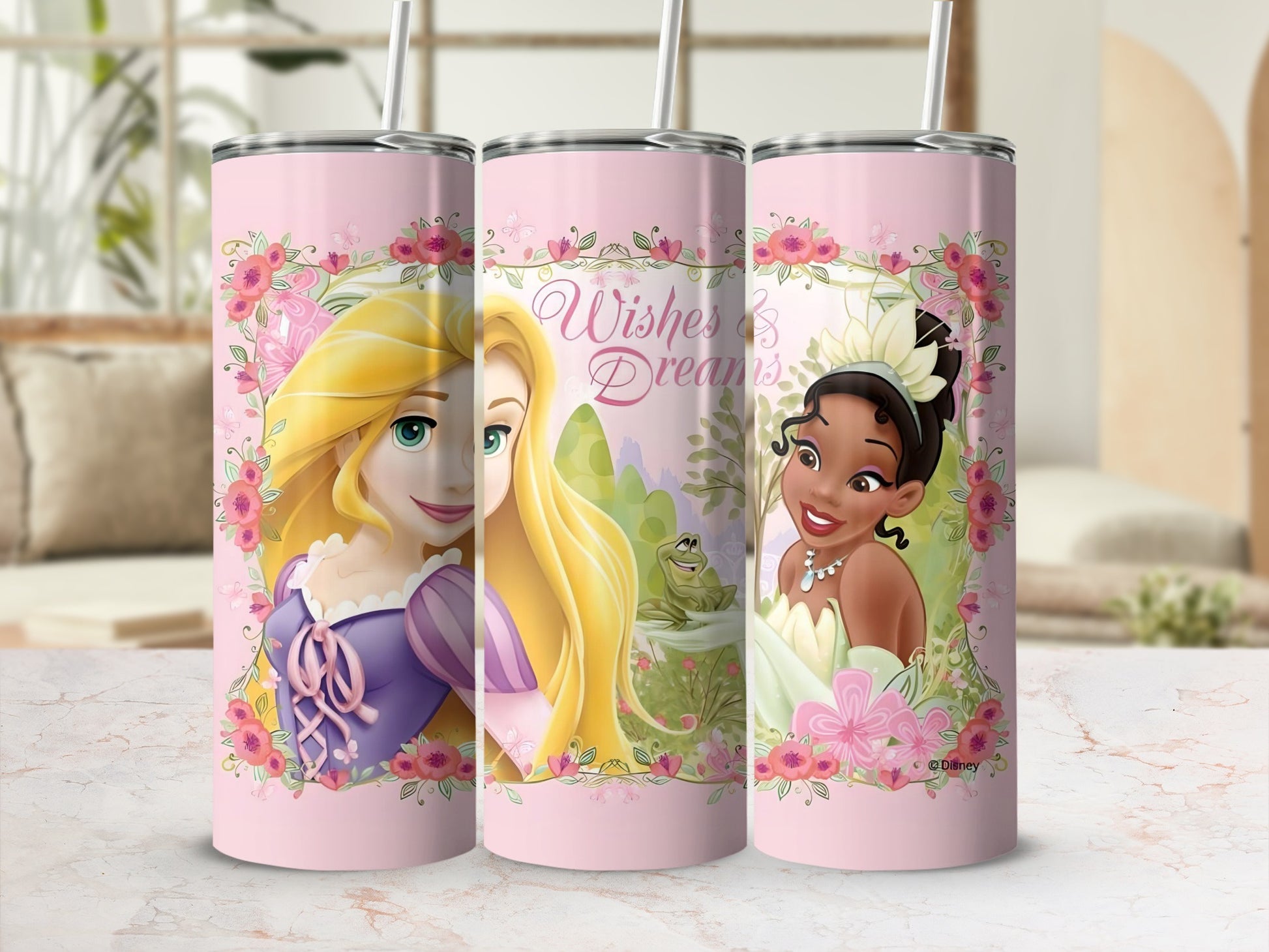Celebration Wishes Dreams Princess Design Tumbler