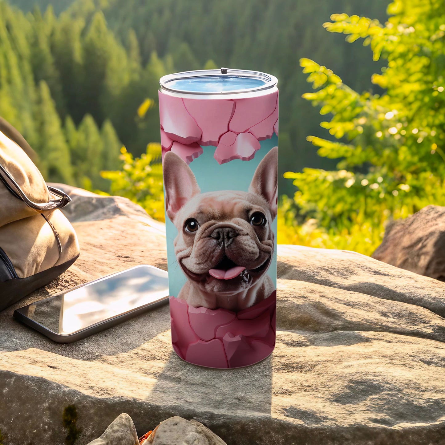 Cute French Bulldog Pink Broken Pattern Tumbler product type
French Bulldog
Frenchie Lover
Cute Puppy
Dog Tumbler
Travel Mug
Drinkware Gift
Pet Themed
Animal Design
Pink Aesthetic
Unique Gift
Happy Dog
French Bulldog Art
Insulated Tumbler
Outdoor Gear
Canine Companion
Dog Breed
Custom Tumbler
Puppy Face
Modern Design
Water Bottle