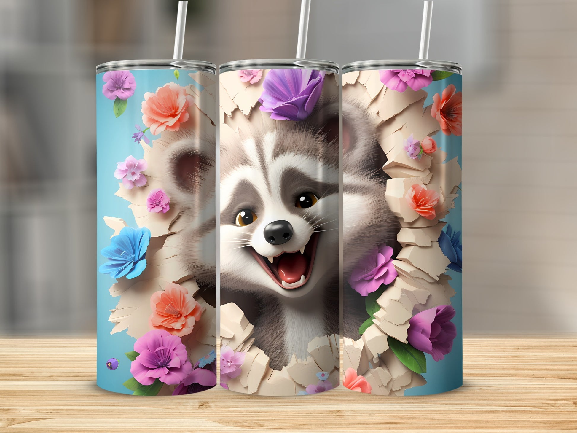 Happy Raccoon Breakout Floral Design Tumbler product type
Raccoon
Floral
Happy
Cute
Animal
Tumbler
Drinkware
Beverage
Flower
Critter
Nature
Cartoon
Illustration
Gift
Unique
Fun
Design
Summer
Vibrant
Wildlife
