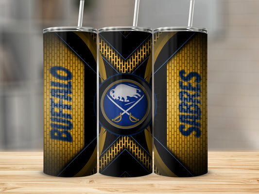 Buffalo Sabres NHL Sports Team Fan Art Theme Tumblers