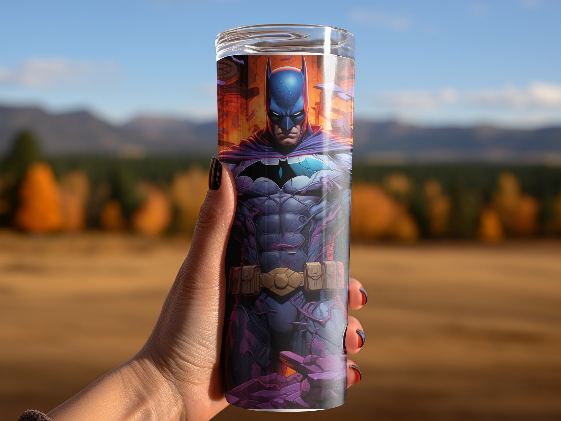 Heroic Batman Design Insulated Tumbler Product