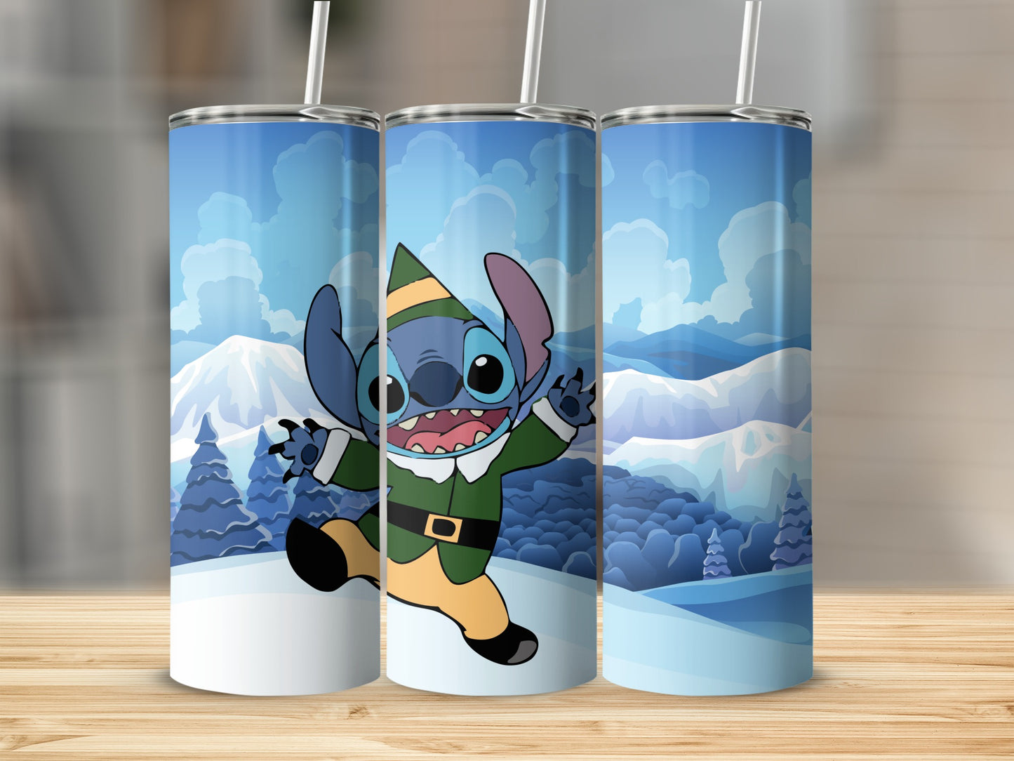 Holiday Stitch Tumbler for Winter Drink Enthusiasts