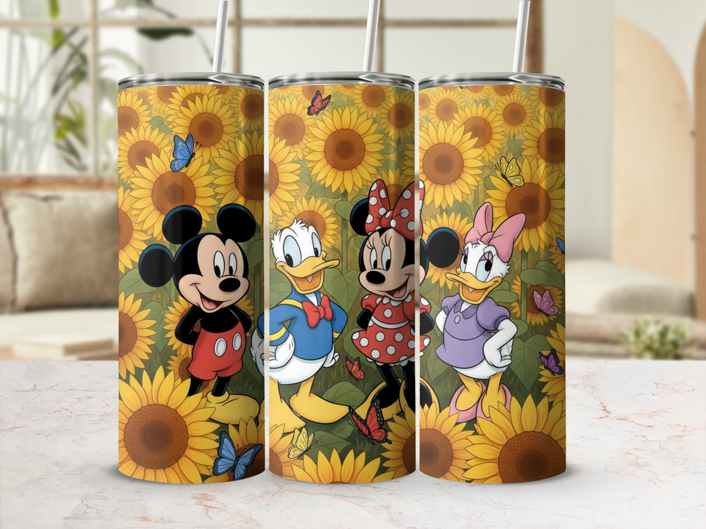Mickey Mouse and Friends Sunflower Tumbler Product