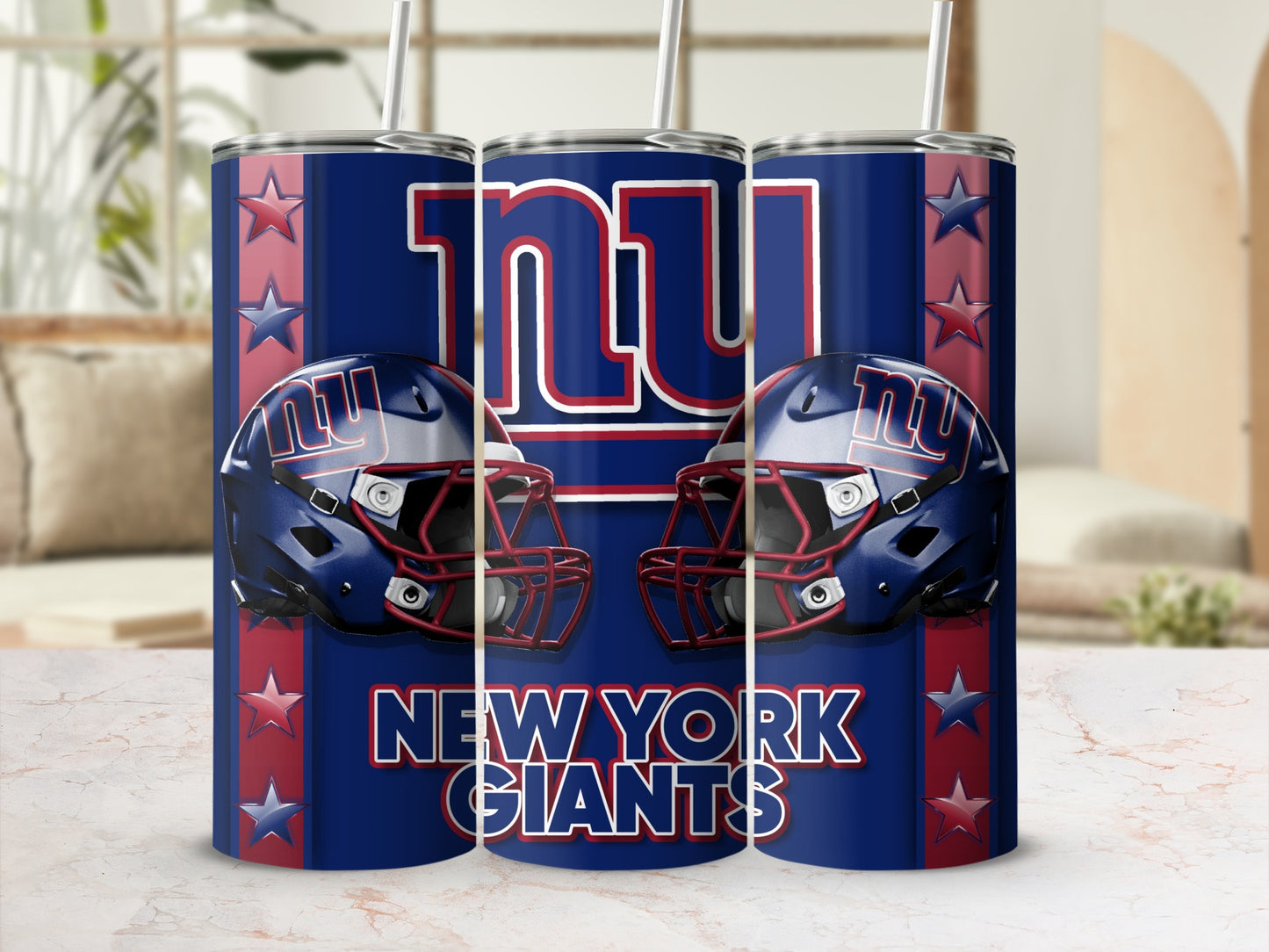 New York Giants Helmets Football Team Fan Gift Idea Tumblers