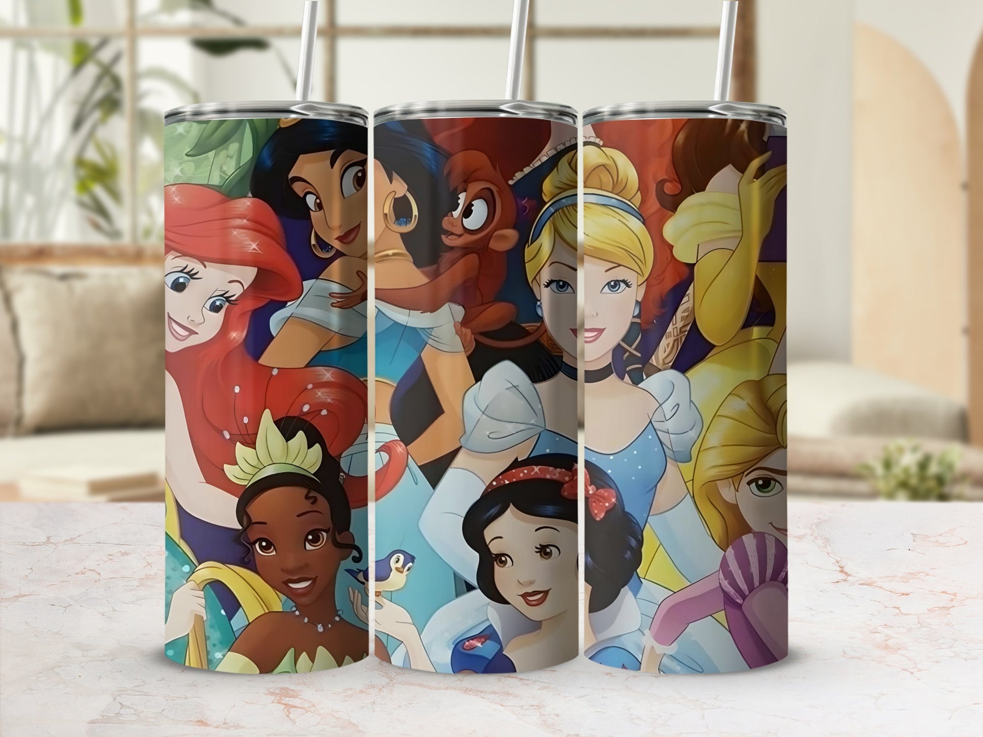 Disney Princess Collage Tumbler product