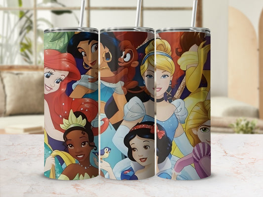 Disney Princess Collage Tumbler product