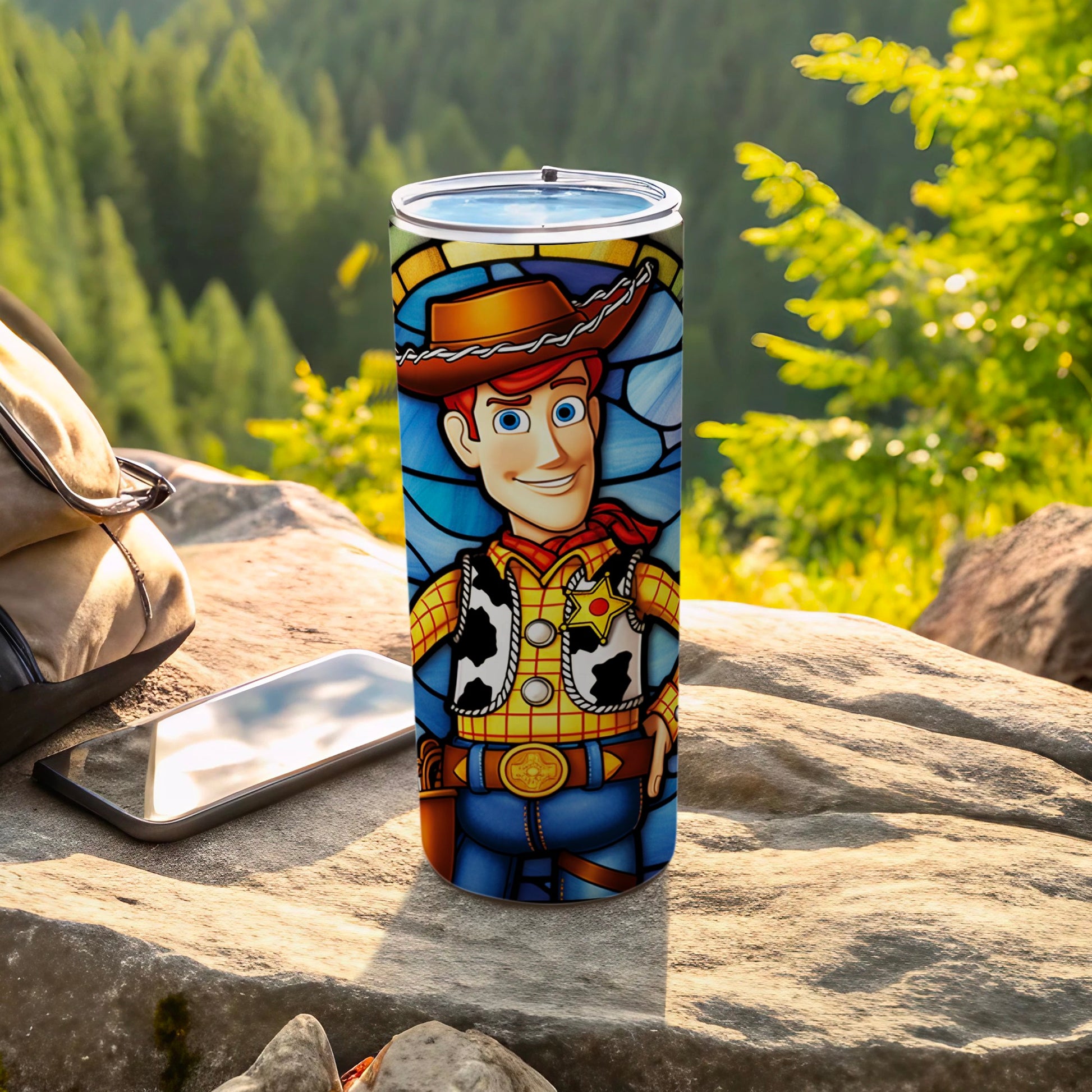 Woody Inspired Tumbler Perfect for Outdoor Adventures