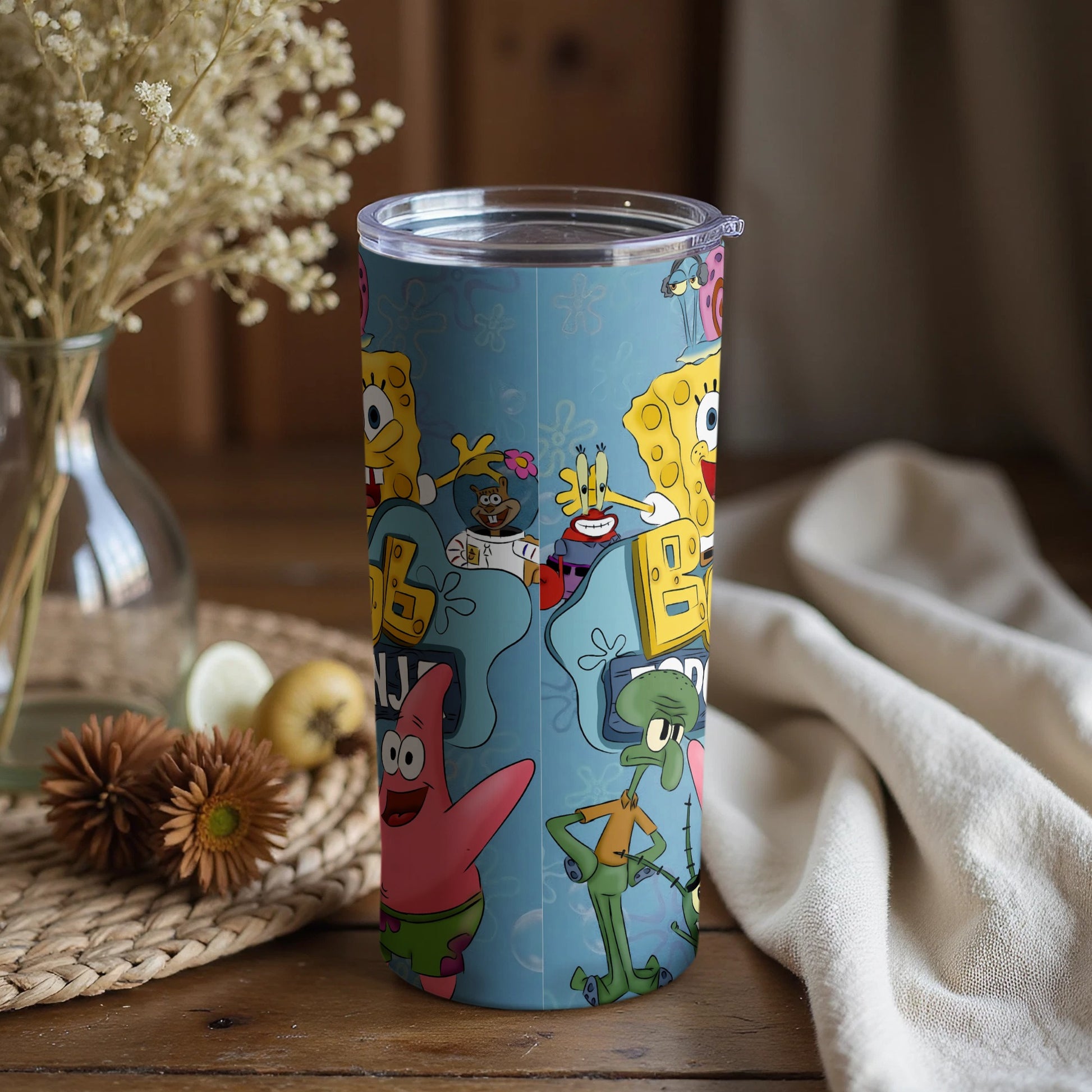 SpongeBob SquarePants Characters Tumbler Cup
