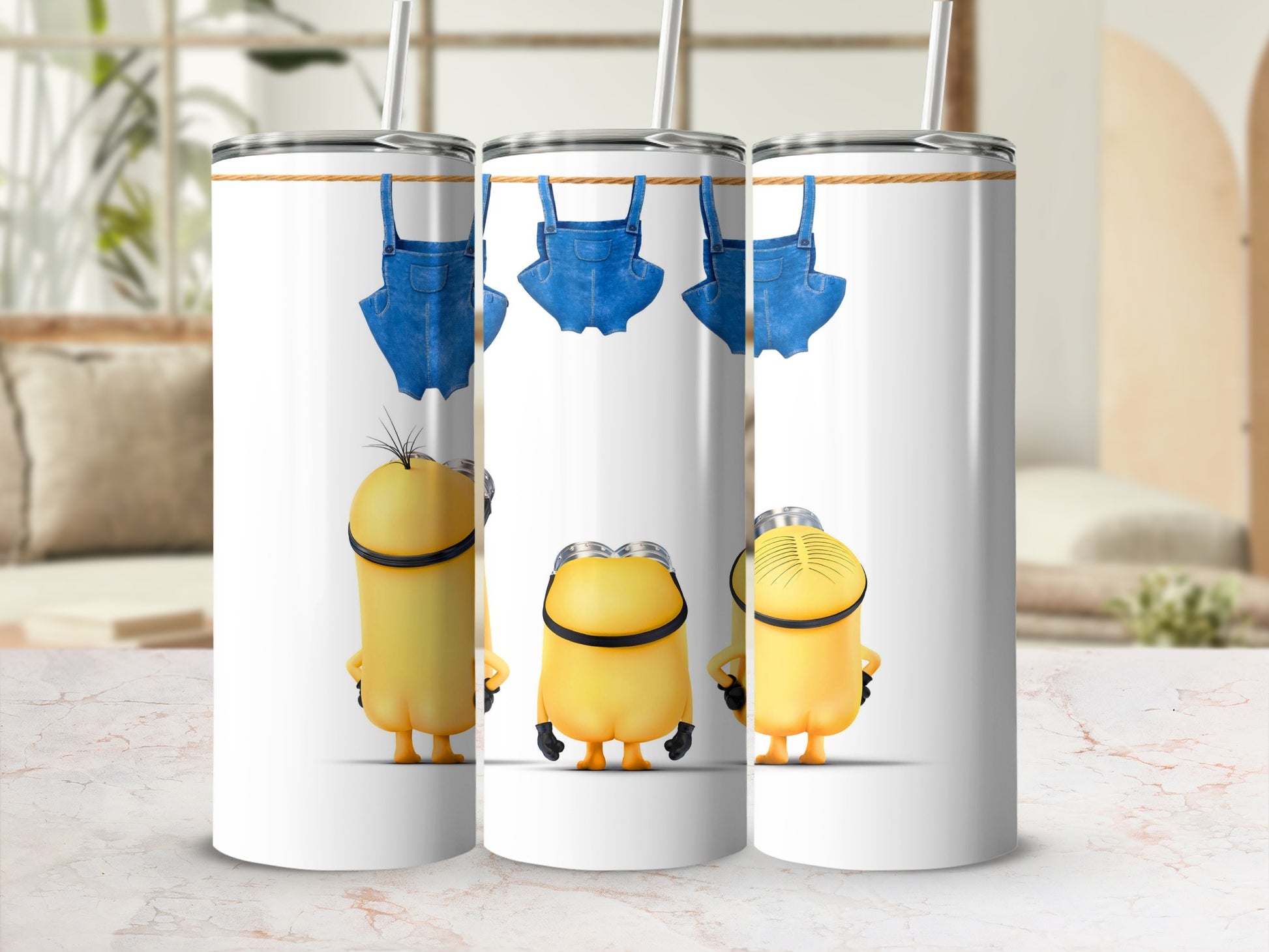 Funny Cartoon Character Print Insulated Tumbler Product