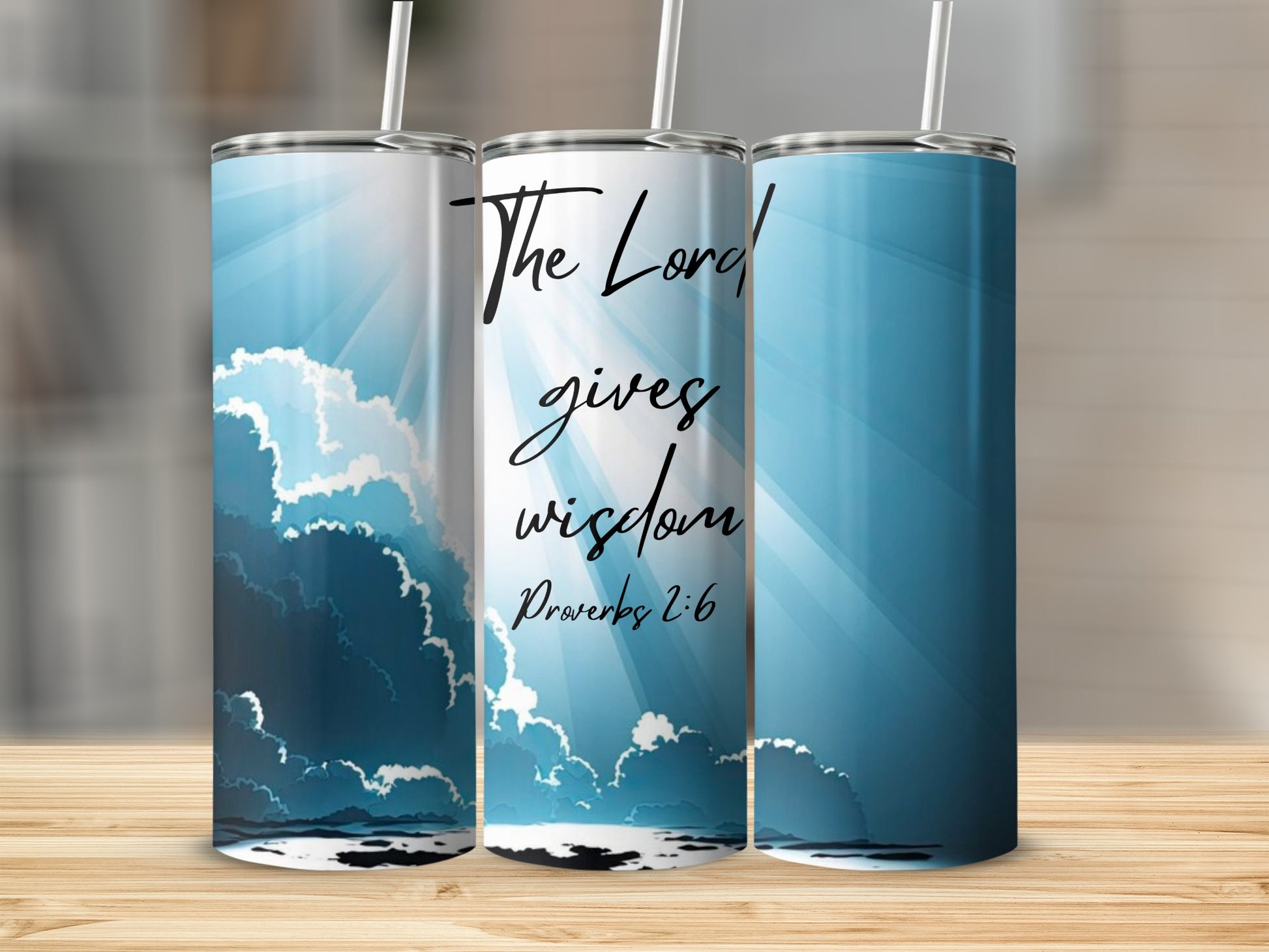 The Lord Gives Wisdom Proverbs 2:6 Tumbler