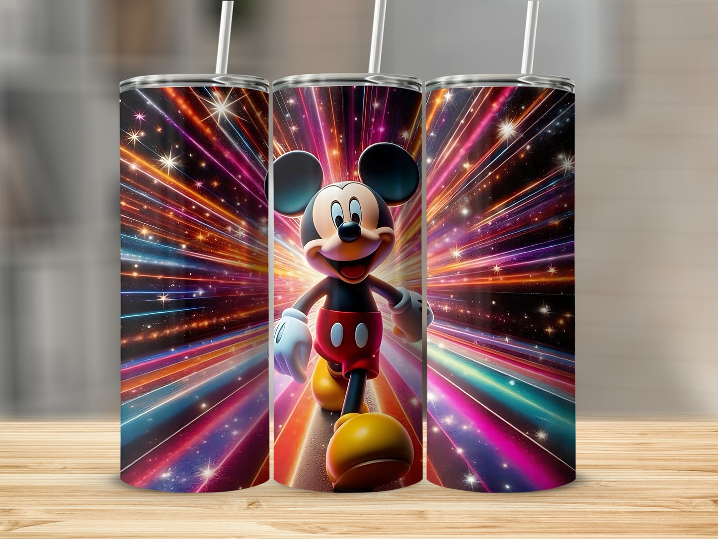 Colorful Vibrant Mickey Mouse Tumbler Product