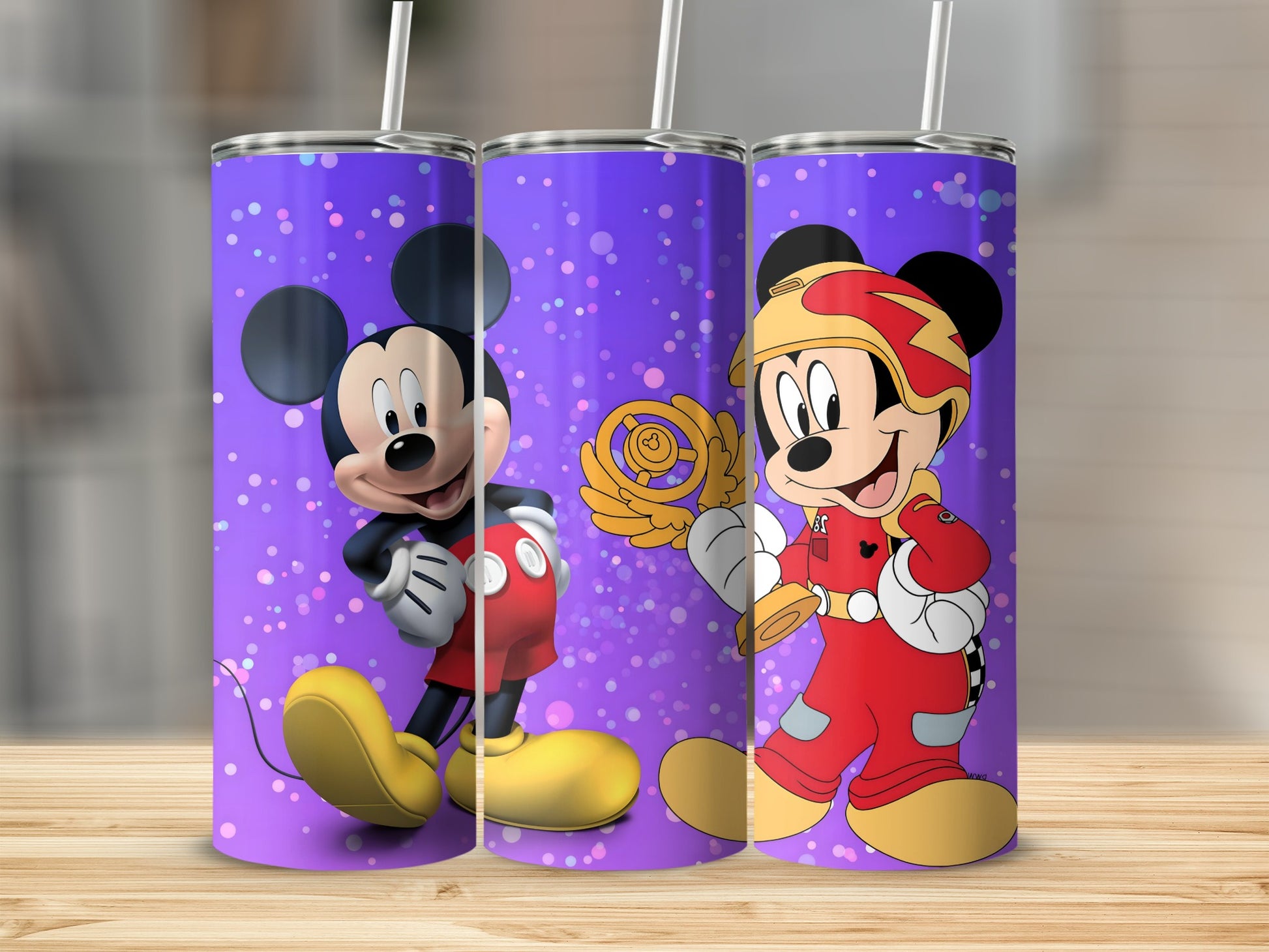 Cute Character Tumbler with Fun Cartoon Design