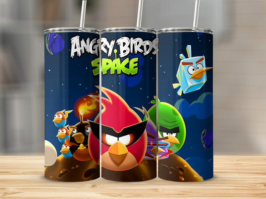 Angry Birds Space Characters Art Tumblers