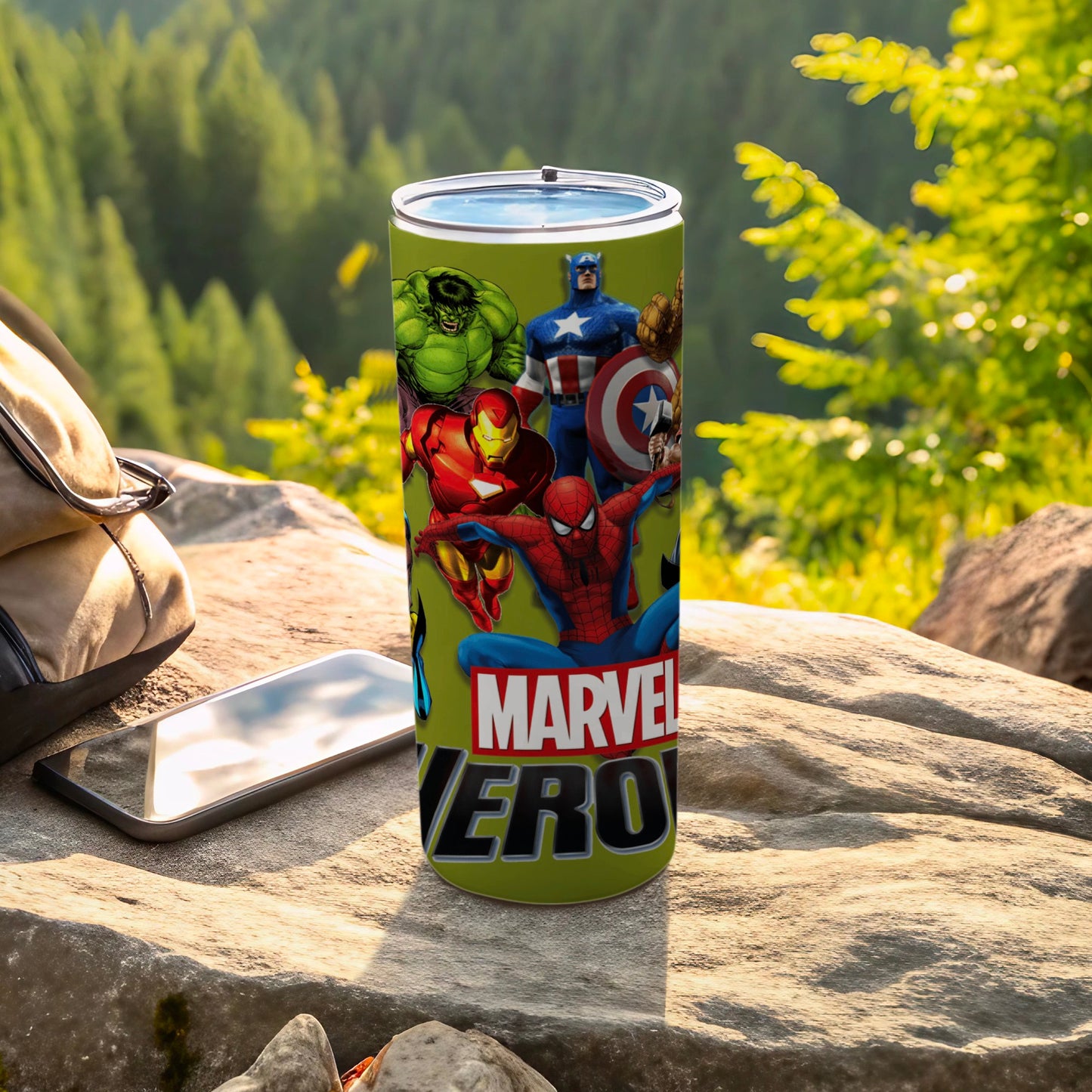 Marvel Heroes Insulated Stainless Steel Tumbler