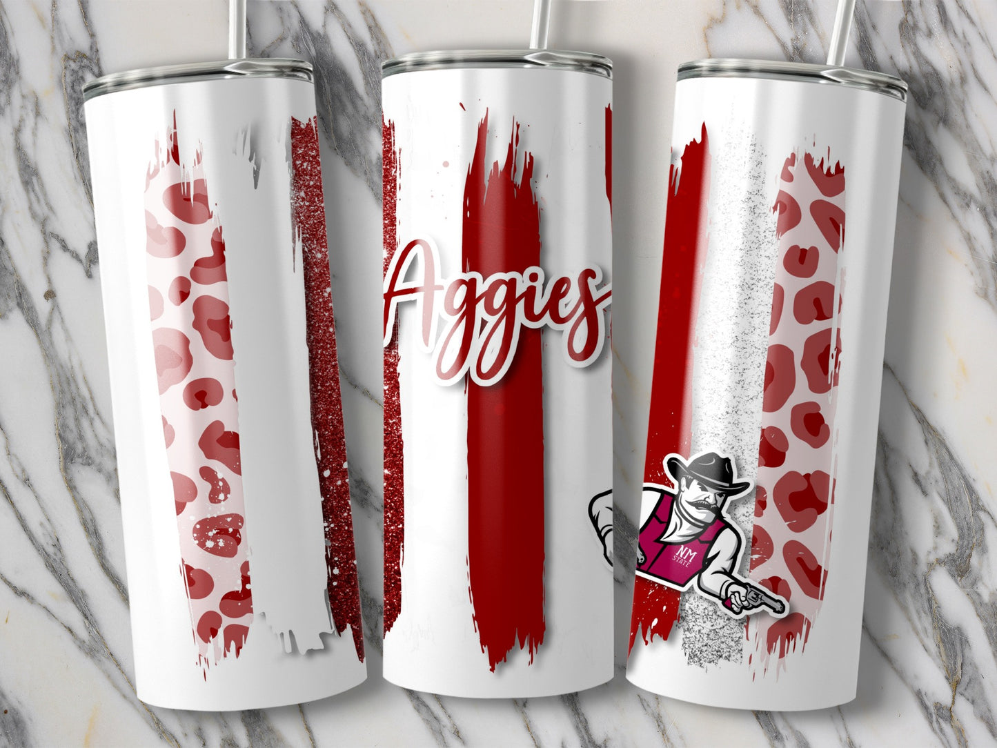 Aggies Design NM State Aggies Cowboy Tumblers