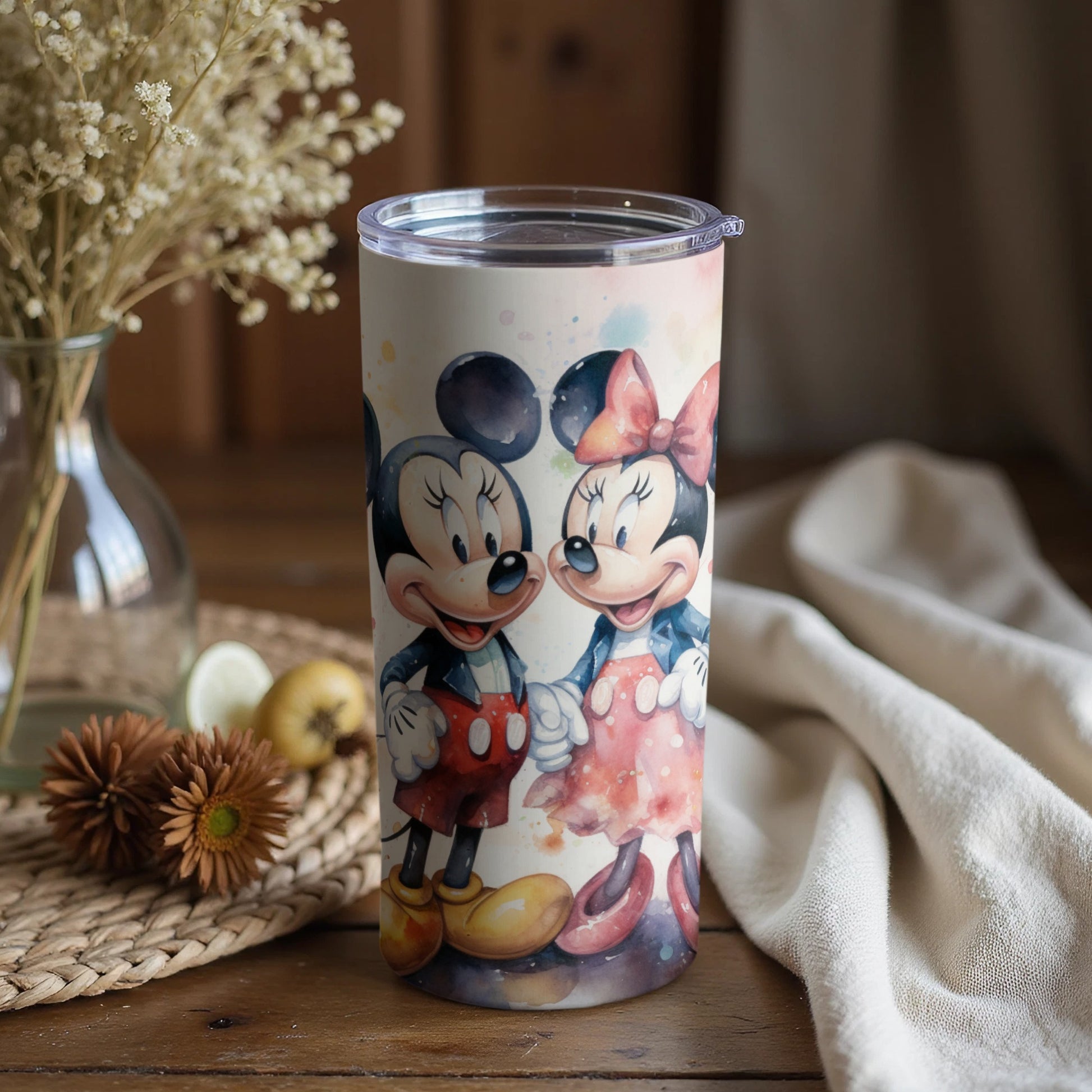 Minnie and Mickey Mouse Tumbler for All Disney Lovers