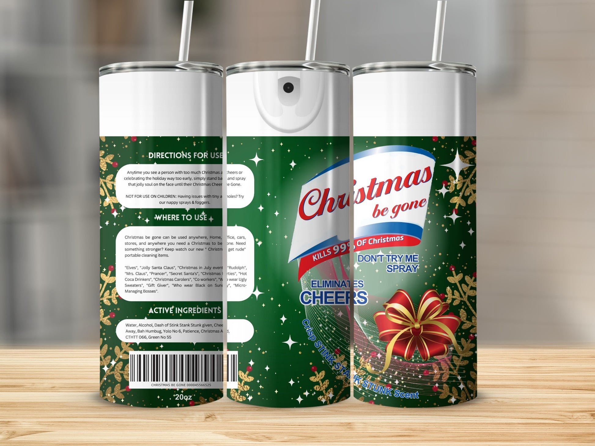 Christmas Be Gone Eliminates Cheers Spray