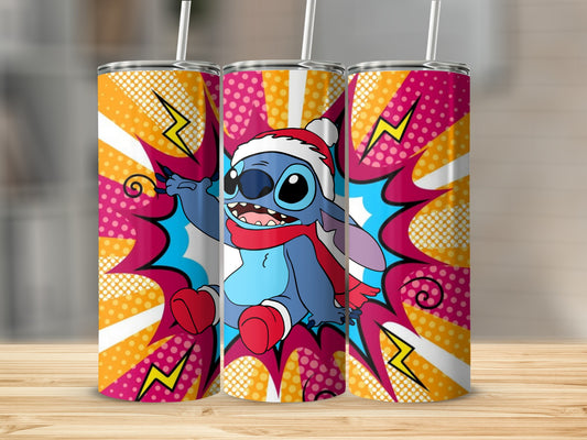 Colorful Cartoon Character Tumbler for All Ages