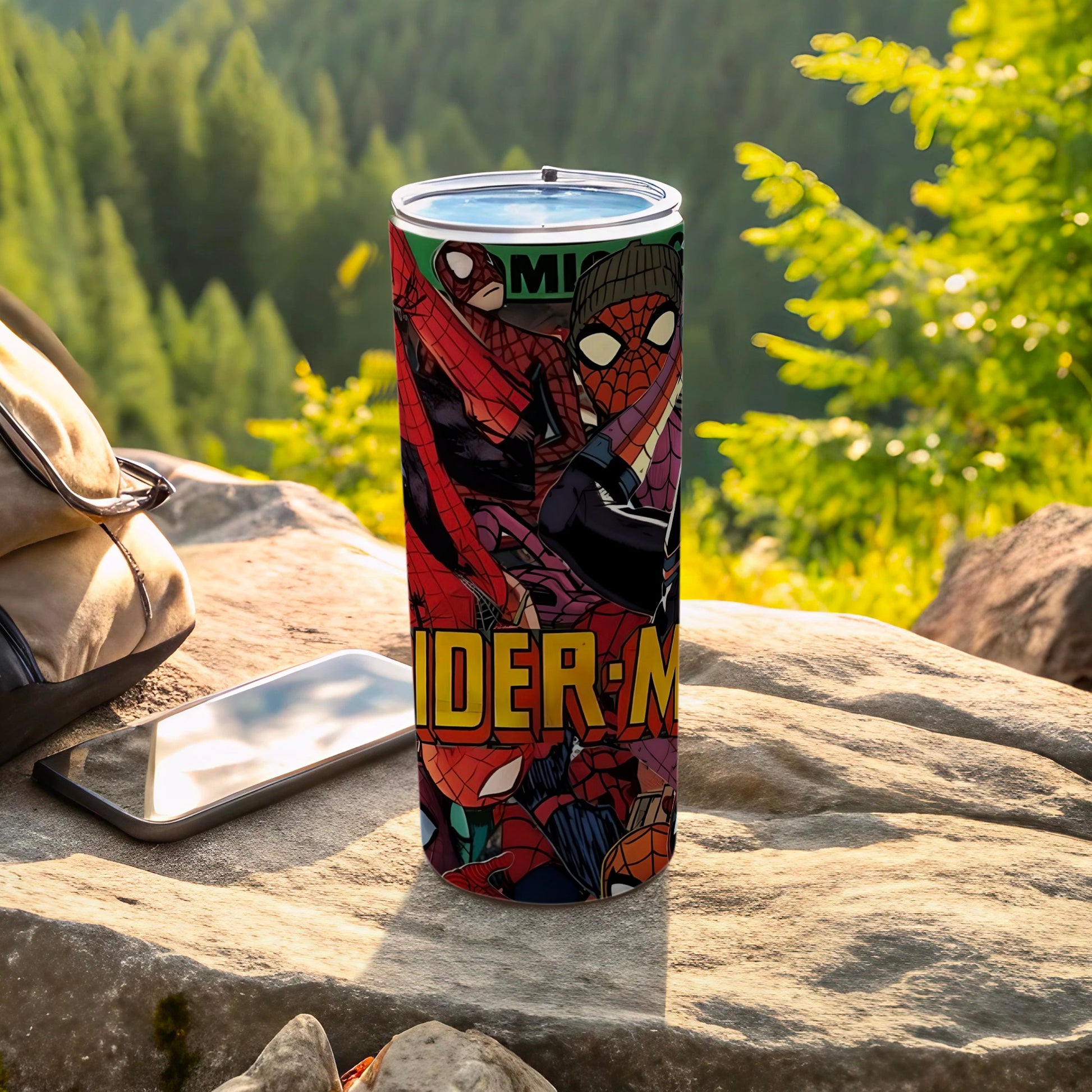 Spider-Man Tall Insulated Travel Tumbler Cup Toy