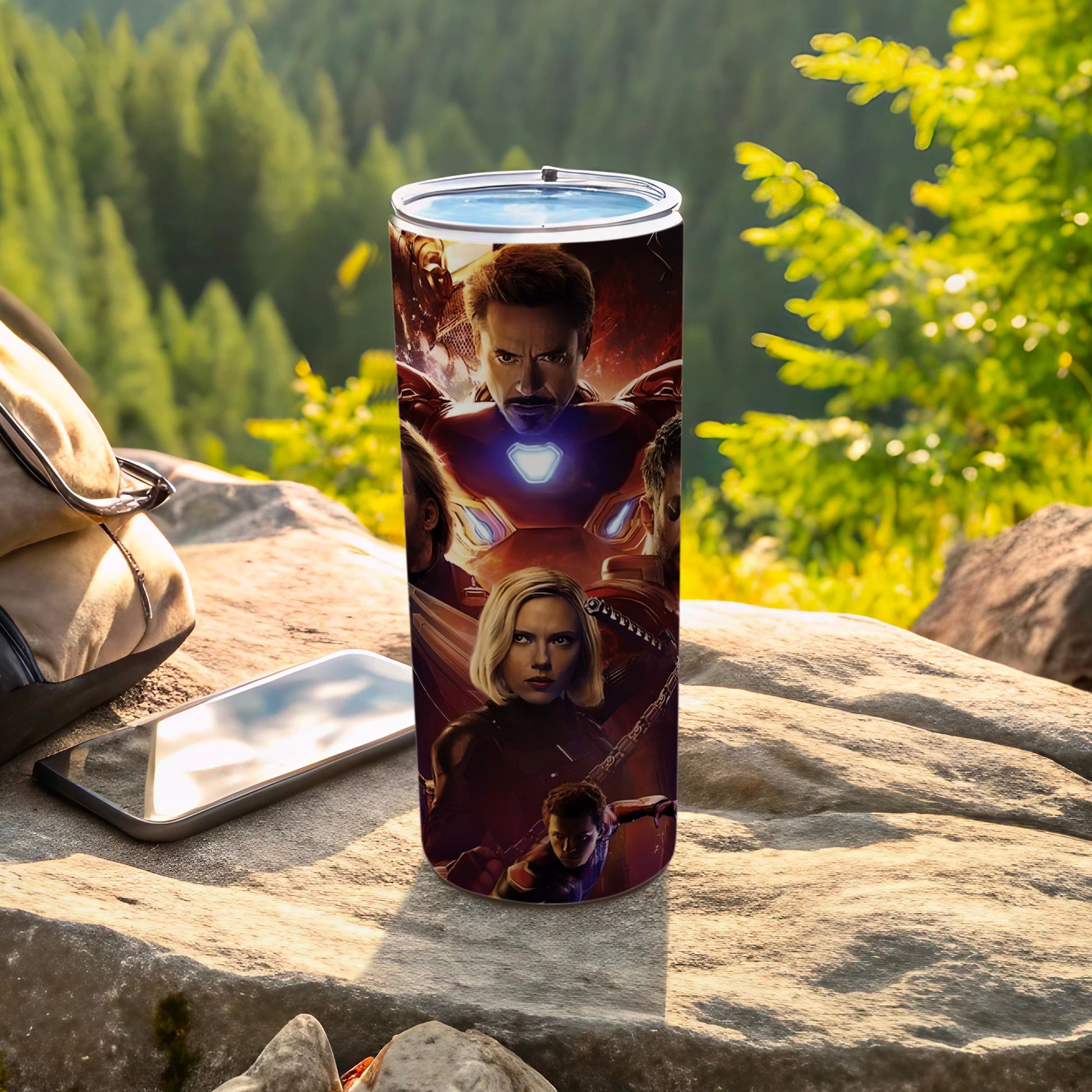 Superhero Movie Character Travel Tumbler Cup Product