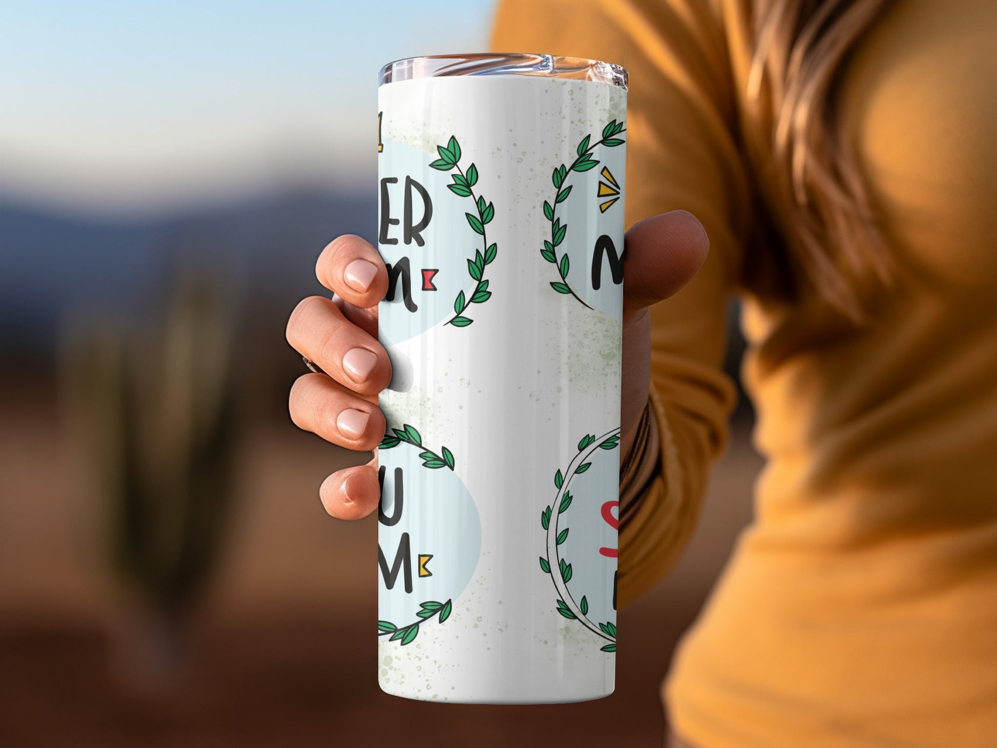 Custom Inspirational Travel Mug With Unique Design
