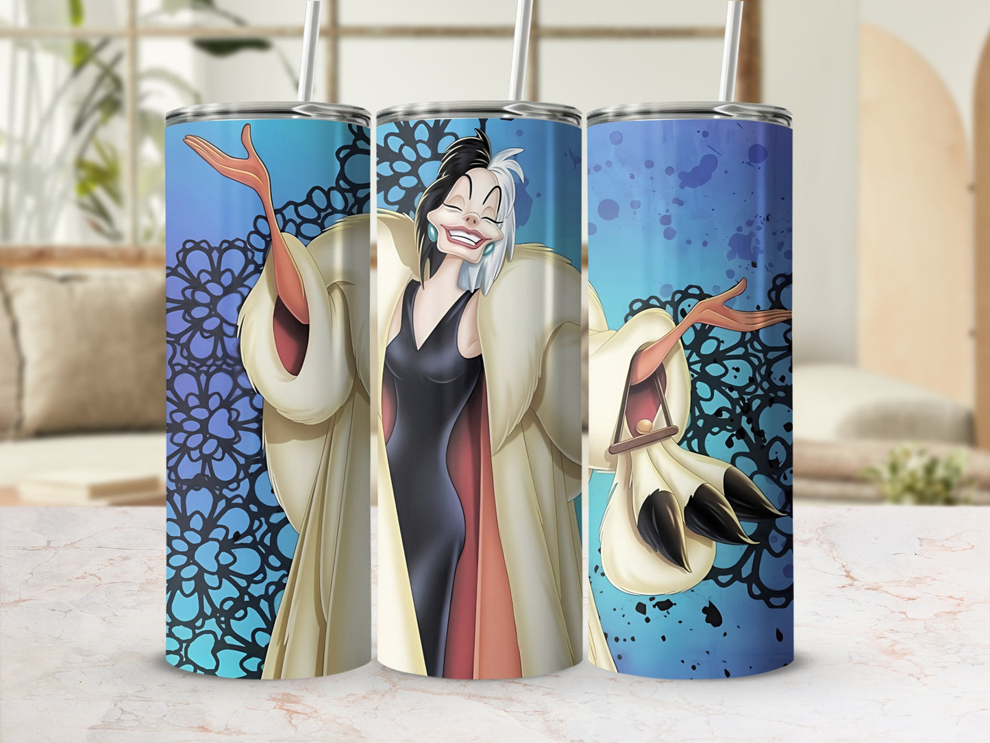 Colorful Villain Character Stainless Steel Tumbler