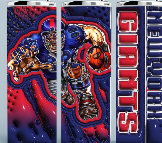 New York Giants tumbler