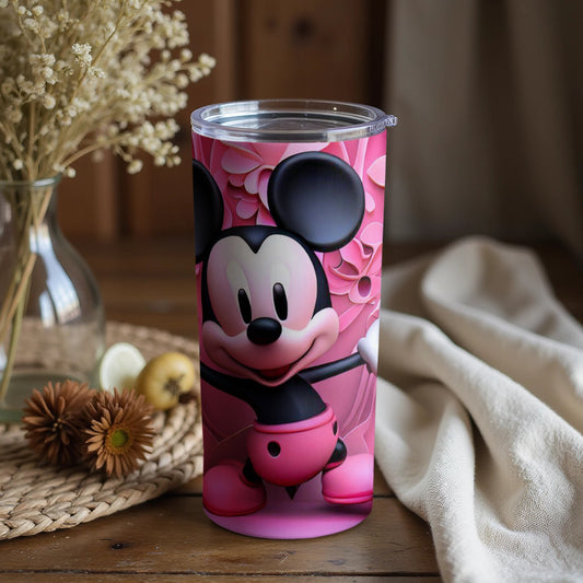 Adorable Cartoon Character Themed Tumbler for Kids