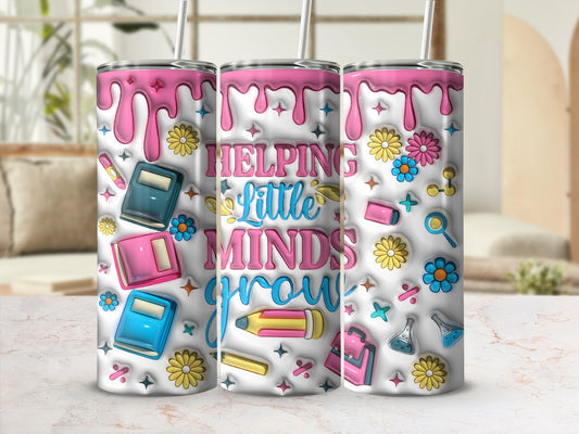 Helping Little Minds Grow School Themed Teacher Student product type