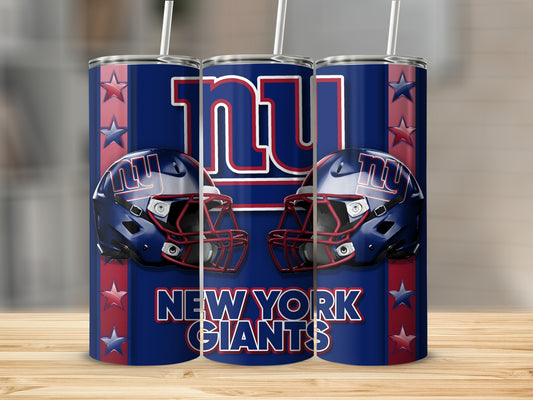 New York Giants Helmets Football Team Fan Gift Idea Tumblers