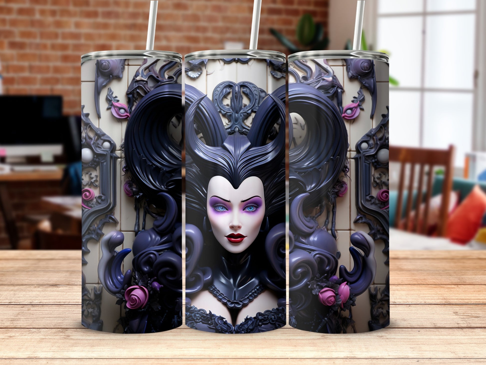 Gothic Fantasy Villain Design Tumbler Product