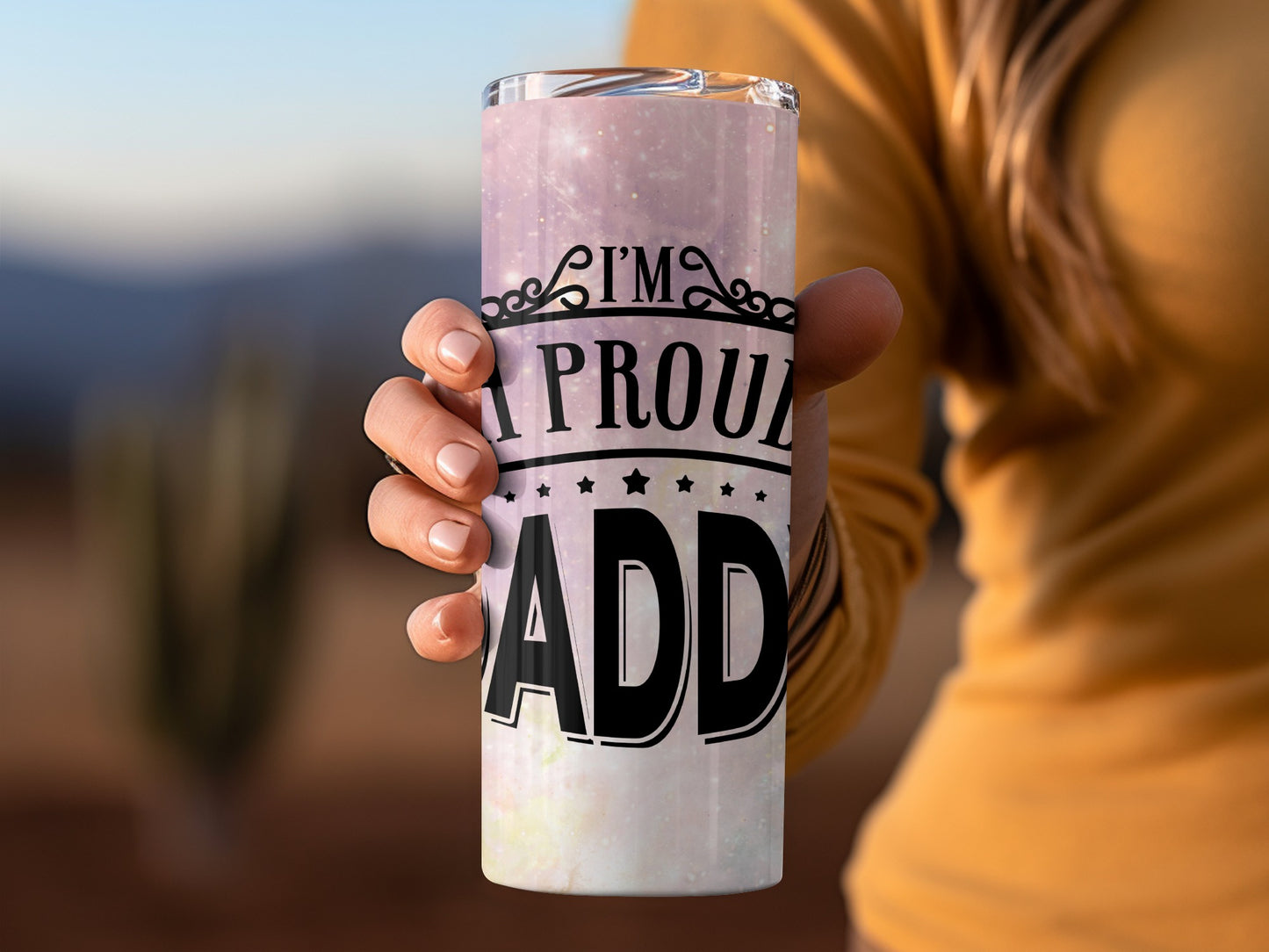 I'm Proud Dad Insulated Travel Tumbler Cup
