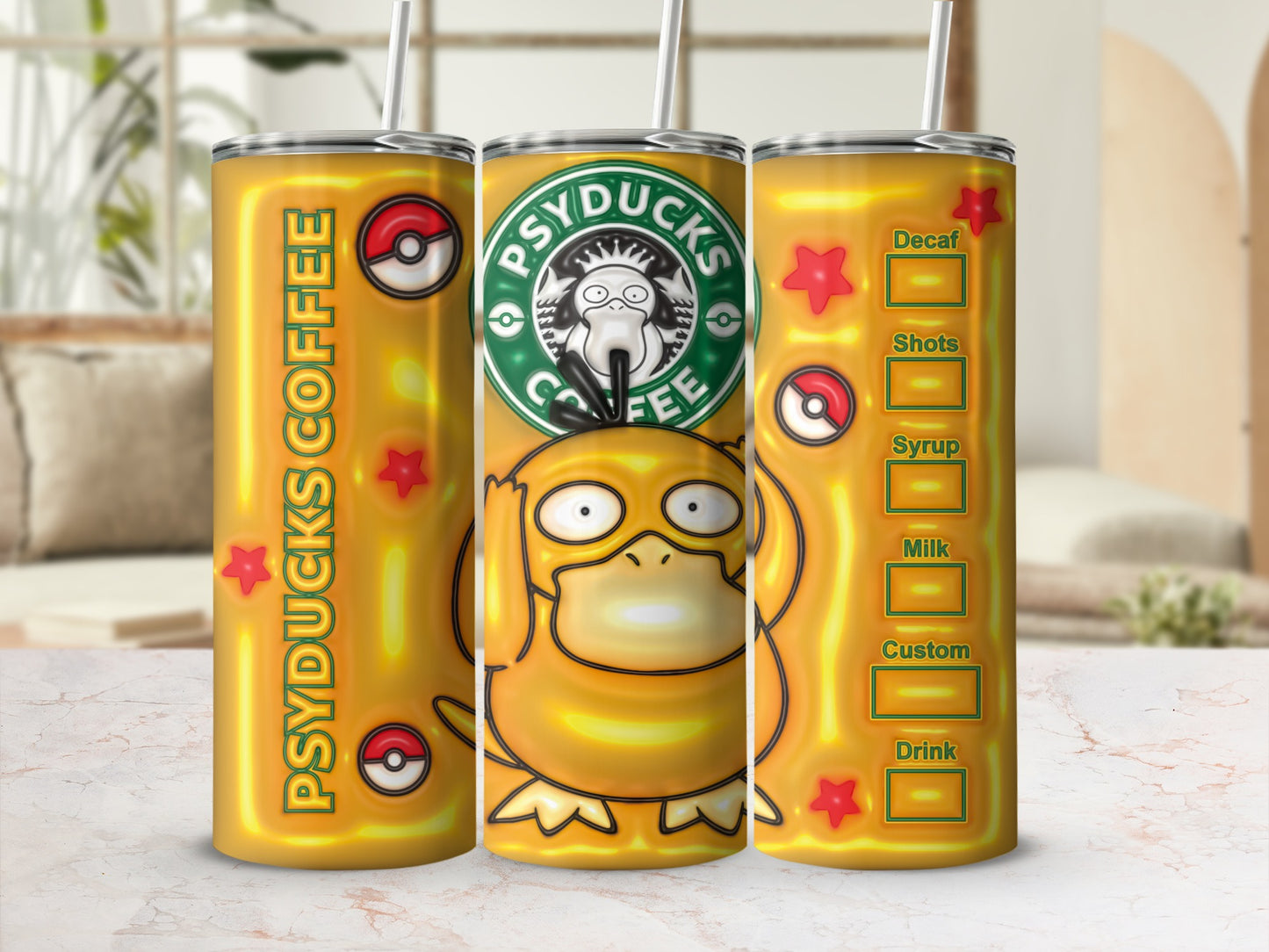 Psyducks Coffee Pokemon Psyduck Pokeball Decaf product type
