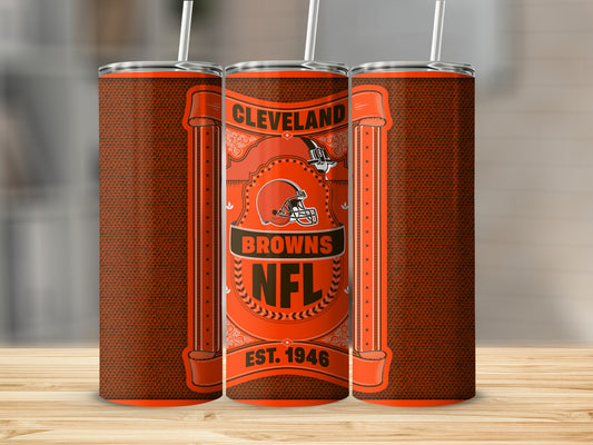 Cleveland Browns NFL Football Team Since 1946 Tumbler