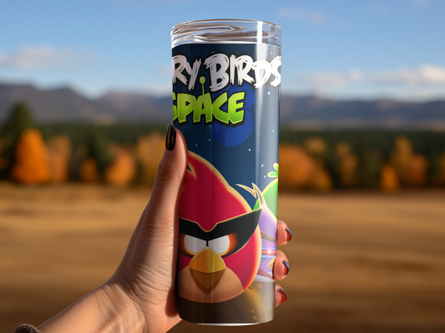 Angry Birds Space Characters Art Tumblers