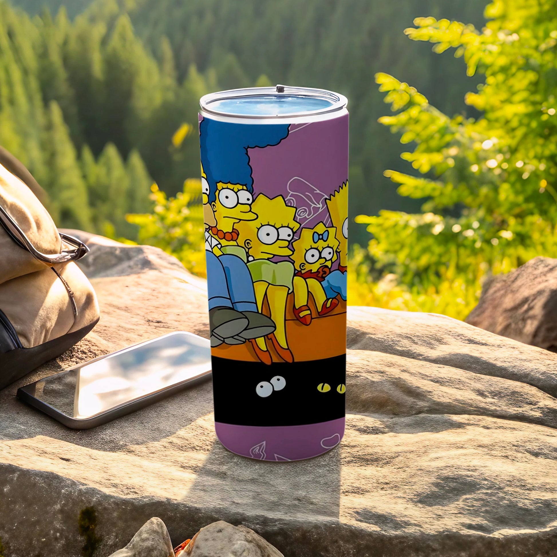 Colorful Family Design Outdoor Adventure Tumbler