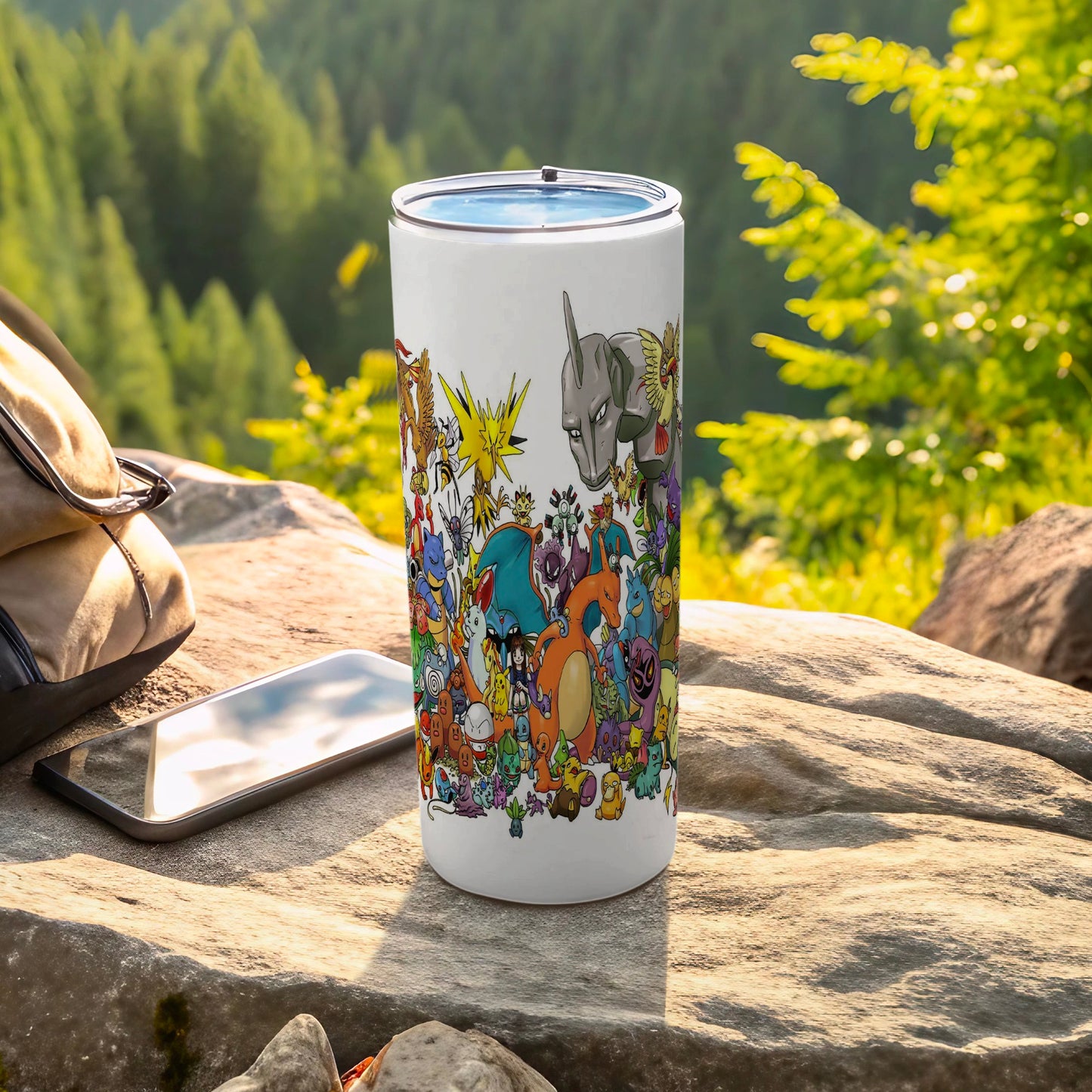 Colorful Iconic Characters Design Tumbler