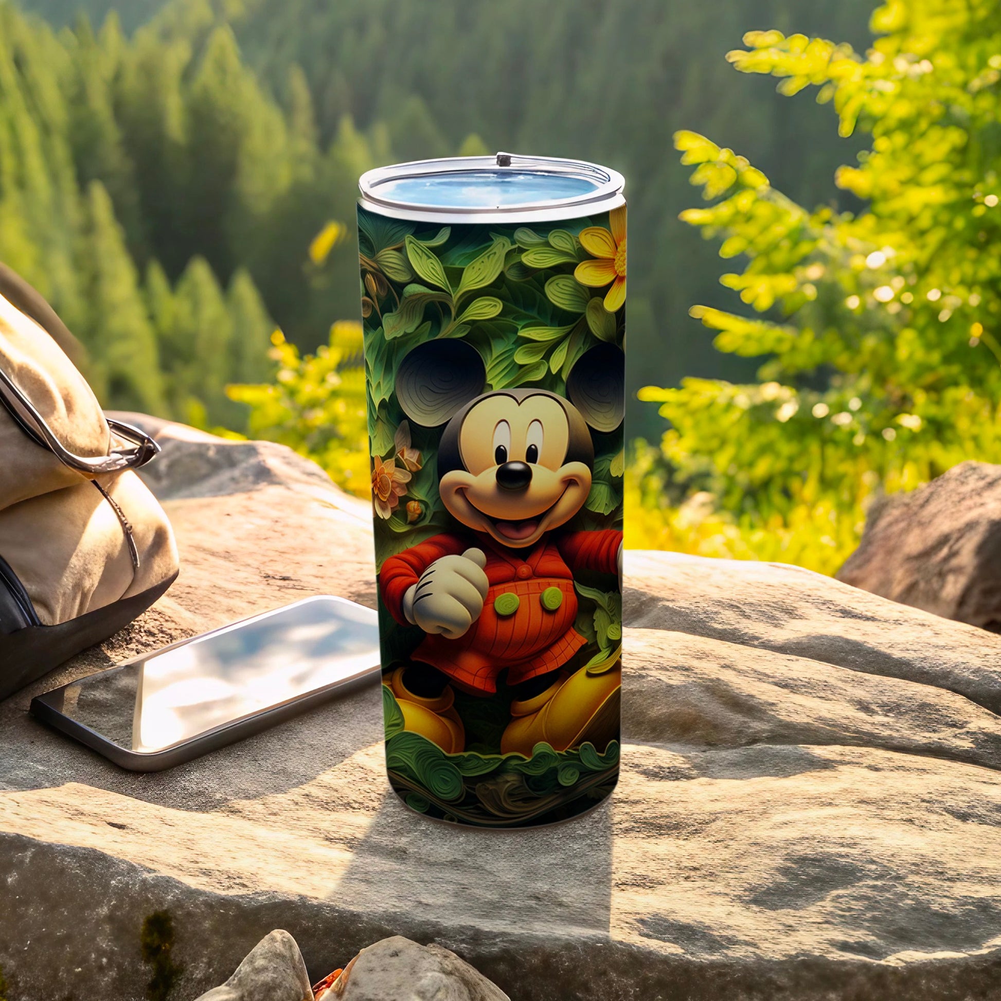 Mickey Mouse Travel Tumbler for Outdoor Adventures