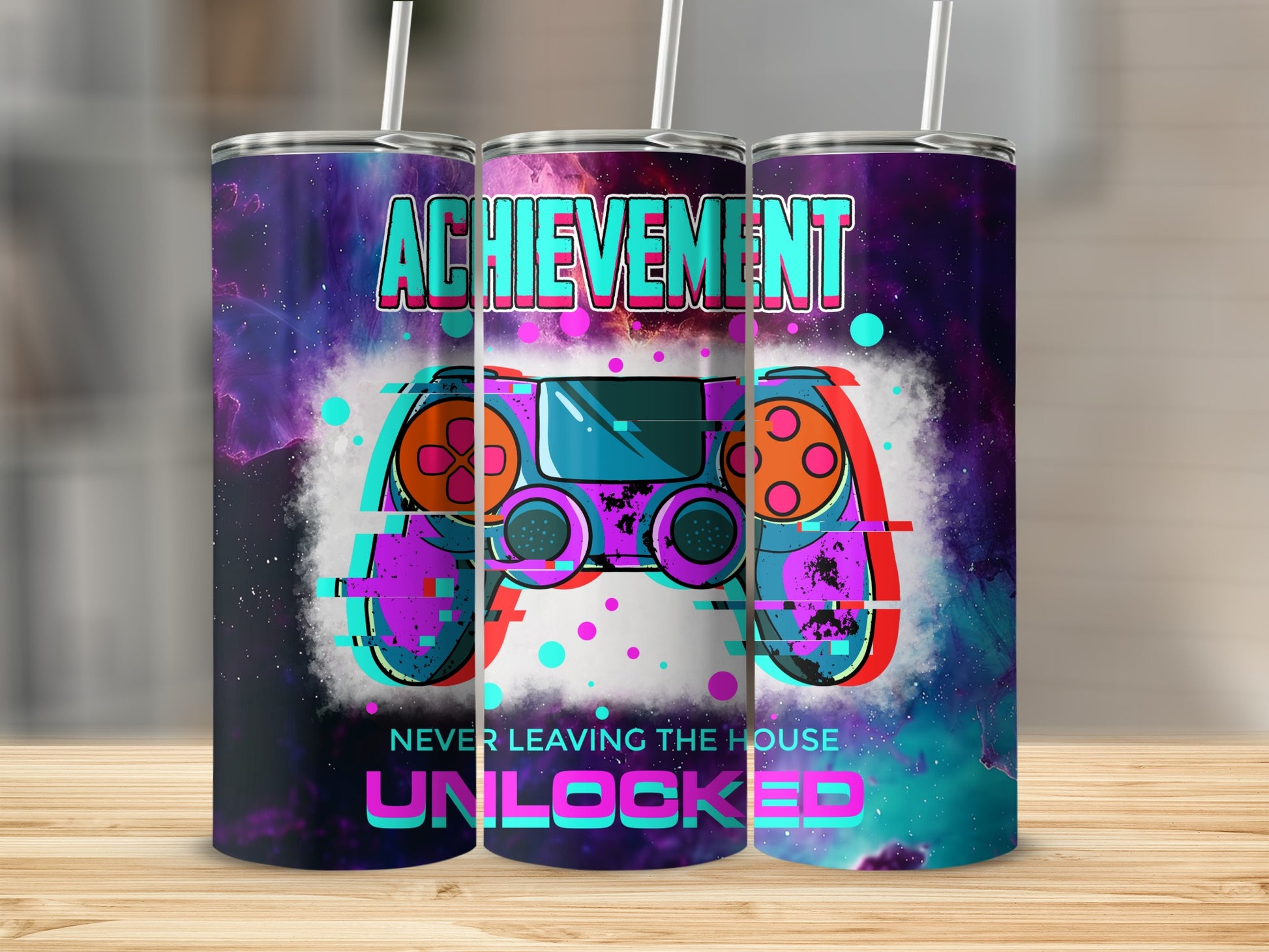 Achievement Never Leaving House Unlocked Tumbler