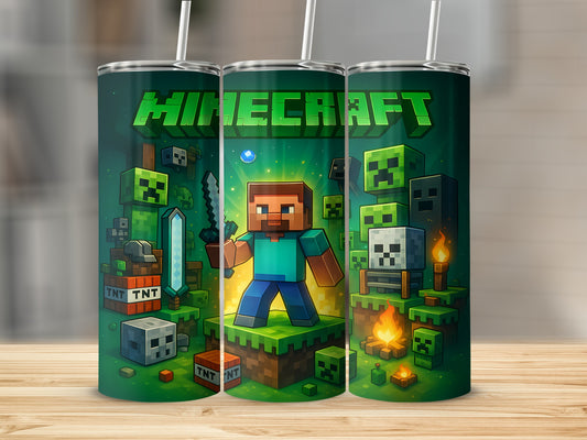 Minecraft Themed Triple Tumbler Collection