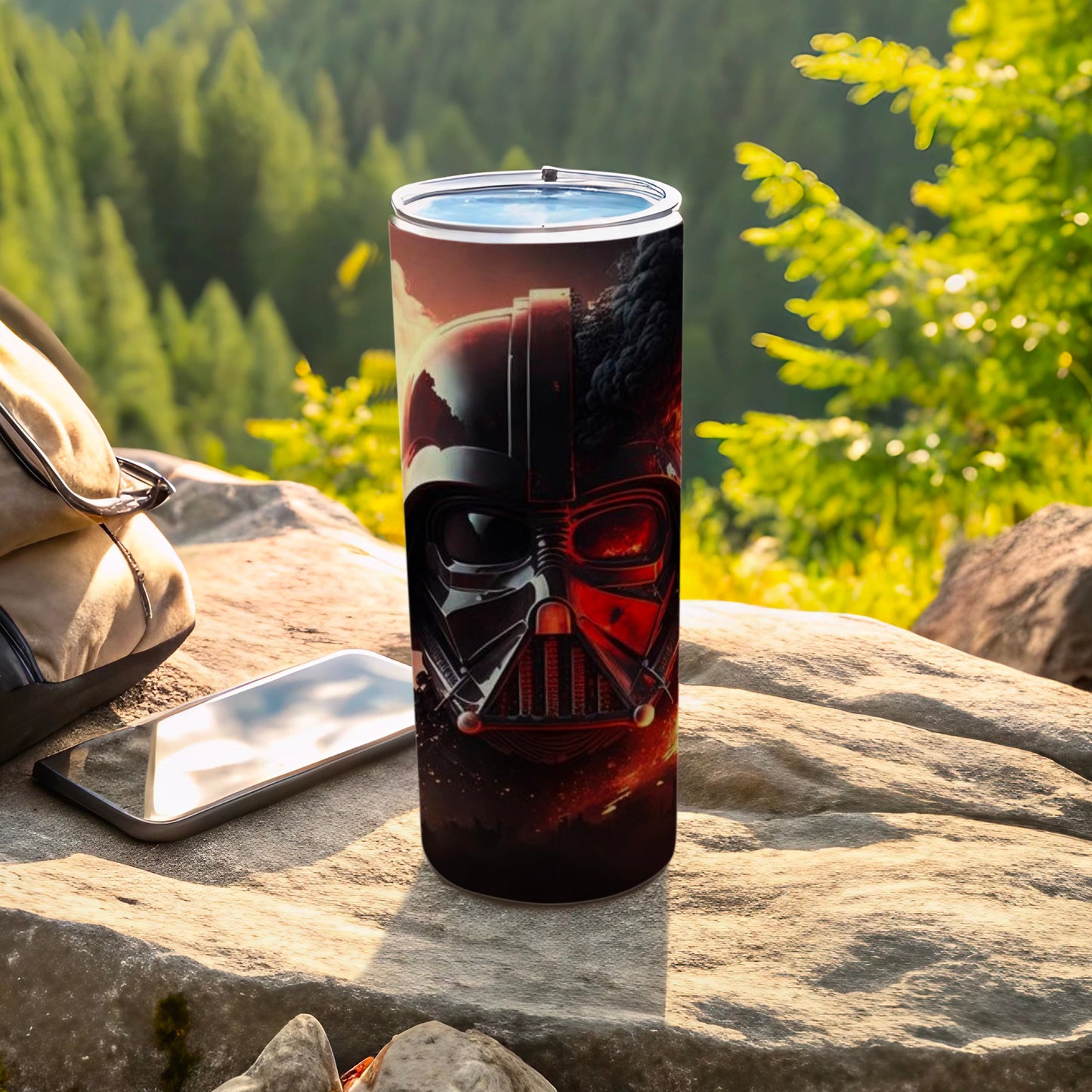 Darth Vader Helmet Galactic Tumbler Cup Drinkware product