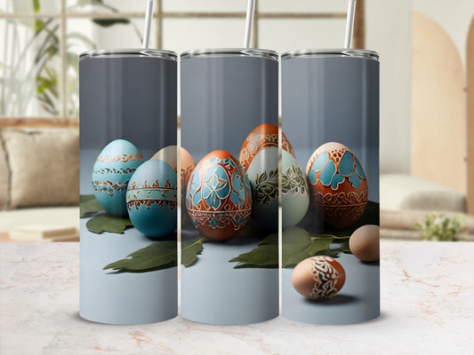 Ornate Easter Eggs Spring Holiday Tumbler product type