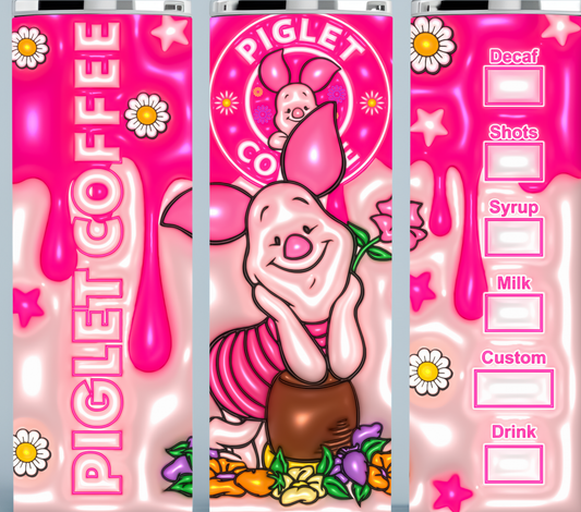 Piglets Coffee Starbucks tumbler