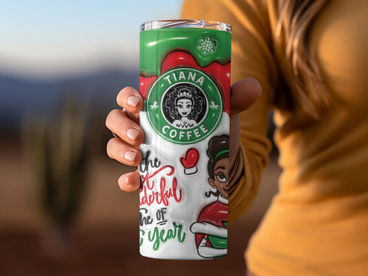 Tiana Coffee Wonderful Time of the Year Tumbler