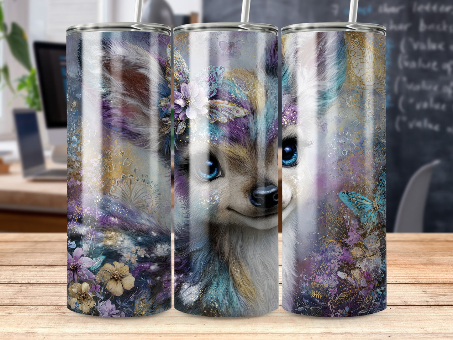 Adorable Fantasy Deer Themed Tumbler for Gifts